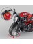 Gümüş Alaşım Motosiklet Modeli Minyatür Diecast Yarış Off-Road Motosiklet Simülasyon Araba Oyuncak Sokak Motosiklet Modeli Çocuk Hediye (Yurt Dışından) 4