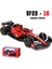 Bburago 1:43 2023 Ferrari SF23 Monza # 16 # 55 F1 Yarış Formülü Araba Statik Simülasyon Döküm Alaşım Model Araba (Yurt Dışından) 1