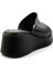 Siyah Leather Kadın Terlik K04826077409 3