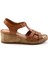 Taba Leather Kadın Sandalet K05552000503 1