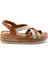 Taba Çok Renkli Leather Kadın Sandalet K05552000803 1