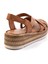 Siyah Leather Kadın Sandalet K05552000803 3