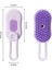 Pet Buhar Fırçası Buharlı Köpek Fırçası Elektrik Spreyi 3 Içinde 1 Kedi Epilasyon Fırçaları Köpekler Için Kedi Masajı Masajı Çıkarma Evcil Hayvan Tımar Tarak Rengi: Mor (Yurt Dışından) 1