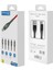 S91 Ledli Micro USB Kablo 1m 2.4A - Siyah Yktsn 2
