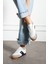 Günlük Sneaker Bağcıklı Şeritli Ergonomik Spor Ayakkabı 5