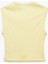 Pamuklu Kolsuz Bisiklet Yaka Fitilli Slim Fit Crop Atlet 2