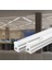 CT-2468 T5 Bant Armatürü Eklenebilir Anahtarlı 15W Ledli Beyaz Kasa Beyaz Işık 6400K 87CM 1