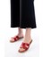 169-6100 Taba Ortopedik Deri Kadın Terlik 1