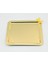 Gold Lüks Sunumluk 22X22 Kare Kelebekli ( 3 Adet ) 1
