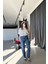 Yıkamalı Straight Fit Jean 2