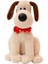 34 cm Kırmızı Eşarp Palmiye Köpek Bebek Peluş Oyuncak (Yurt Dışından) 1