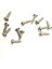 Klips, Menteşe, Ayak, Ysb Sac Vidası - 2,9x9,5mm Nikel, 100 Adet 1