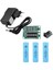 3 Adet Aspilsan Li-Ion Pil, 3s 40A Bms, 12 Volt 1 Amper Adaptör ve 5,5x2,5 Dişi Soket 1