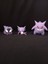Pokemon Gastly-Haunter-Ganger Figür 3'lü Set 1
