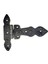 Antika Tarz Dekoratif Pirinç Kuyruklu Düğmeli Menteşe No1 - 117X142 Mm, Oksit 1