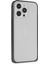 Apple iPhone 15 Pro Max Kılıf Metal Bumper Magneticsafe Kapak - Siyah Nrmsa 3