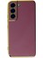 Samsung Galaxy S21 Kılıf Volet Silikon - Kırmızı Ferrg 1