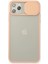 Apple iPhone 11 Pro Max Kılıf Palm Buzlu Kamera Sürgülü Silikon - Pembe Ferrg 1