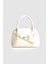 Kadın Tokyo Kemer Detaylı El ve Askılı Çanta Krem 1