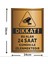 Dikkat Bu Alan 24 Saat Kamera Ile Izlenmektedir - Uyarı Tabela Levhası 24X34 cm Polikarbon 2