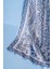 Kadın Etnik Desen Soft Tlos Şal Mavi Renkli 180x75 cm Kullanımı Kolay 2