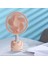 Taşınabilir USB Fan Mini Masa Masası Hava Soğutma Masaüstü Ayarlanabilir Soğutucu Pembe (Yurt Dışından) 4