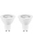 2 Adet 7 Watt, 4000 Kelvin, Çok Kaliteli GU10 Duy LED Ampul, Yüksek Lümen 4000 Kelvin GU10 Duy Ampul 1