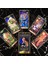 Tarot Kumaş Tarzı Gümüşlenmiş Tarot Destesi Kart ve Rehber Kitap Tarot Oyunu Oyuncak Tarot Falı Oraküller Rehberlik Kader Tahtası Ingilizce Aile Hediyesi Için (Yurt Dışından) 2