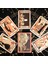 Siyah Stil Aydınlatma Karanlığı Tarot 78 Kart Destesi Oracle Kartları Büyücülük Din Fal Aracı Başlangıç Falını Gözden Geçirme (Yurt Dışından) 1