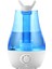 Liveasy LED Işık ile 3l Büyük Kapasiteli Ev Hava Nemlendirici Çift Sprey - Mavi (Yurt Dışından) 1