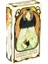 No.21 Tarzı Altın Art Nouveau Yeşil Cadı Üniversal Kelt Thelema Steampunk Tarot Oyunları Kartları - E-Ticaret Başlığı (Yurt Dışından) 2