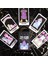 Siyah Stil Lunalapin Tarot Destesi 78 Tarot Kart Kanitsart Semanopparat Rehberlik Aracı Tarot Ruhani Fal Aracı Başlangıçlar Için Şans (Yurt Dışından) 1