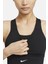Dri Fit Swoosh Bra Orta Destekli Tek Parça Dolgulu Kadın Spor Sütyeni Siyah 4