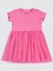 Kız Çocuk Elbise 2-5 Yaş Fuşya 1