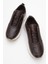 Erkek Kalın Taban Comfort Casual Ayakkabı Gerçek Deri Cr 2570 Kahverengi 5
