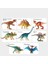 Çocuklar Için Hayvan Jurassic Dinozor Modeli Simülasyonu Tyrannosaurus Rex Dinozor Dünyası 8'li Paket (Yurt Dışından) 2