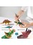 Çocuklar Için Hayvan Jurassic Dinozor Modeli Simülasyonu Tyrannosaurus Rex Dinozor Dünyası 8'li Paket (Yurt Dışından) 4
