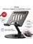 360 Tüm Açılarla Ayarlanabilir Tüm Tablet ve Telefonlarla Uyumlu Stand Dayanıklı Metal Tablet Tutucu Yükseltici Sabitleyici 1