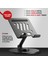 360 Tüm Açılarla Ayarlanabilir Tüm Tablet ve Telefonlarla Uyumlu Stand Dayanıklı Metal Tablet Tutucu Yükseltici Sabitleyici 3