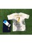 Cristiano Ronaldo Real Madrid Beyaz Dragon Özel Tasarım Çocuk 4'Lü Set Forması 1