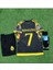 R.Madrid 2024/25 Sezonu Cristiano Ronaldo Konsept Çocuk Forması 3'Lü Set (Black-Yellow) 3