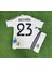 R.Madridd 2004/05 Sezon D.A.V.İ.D B.E.C.K.H.A.M Nostalji Çocuk Forması Armalı Set (White) 1