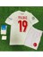 Türkiye 2024 Kenan Yıldız Iç Saha Çocuk Forması 4'Lü Set (Euro 2024 Patch) Beyaz 3