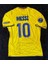 Fc. B.A.R.C.E.L.O.N.A 2008/09 Sezonu Lionel Messi Nostalji Forması (Yellow) 3