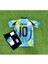 Arjantin 2024/25 Yeni Sezon Lionel Messi Özel Konsept Forması 4'Lü Set (Blue-Yellow) 3