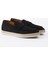 Padova Hakiki Deri Siyah Süet Comfort Kauçuk Taban Loafer 2