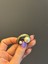Inci Boncuklu Çelik Yaka Iğnesi Broş Giyim Aksesuarı 4x2 cm 3