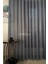 Antrasit Kristal Cam Kırığı Desen Yeni Trend Luxury Tül Perde (1x2 Pile Dikişli) 3