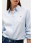 % 100 Keten Regular Fit Düz Yaka Gömlek Bayan Gömlek WW0WW44679 C1O 2