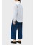 % 100 Keten Regular Fit Düz Yaka Gömlek Bayan Gömlek WW0WW44679 C1O 3